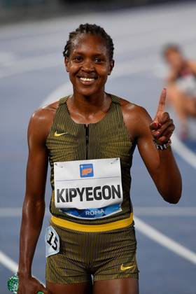 - Internazionali di Atletica - Golden Gala Pietro Mennea Faith KIPYEGON (KEN) competes in 1500m Women during the Diamond League Athletics 30th August 2024 at the Olimpic Stadium in Rome Rome Italy  Copyright: xIPAxSport ABACAx