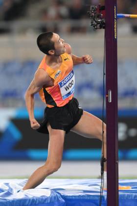 - Internazionali di Atletica - Golden Gala Pietro Mennea Sanghyeok WOO (KOR) competes in High Jump Men during the Diamond League Athletics 30th August 2024 at the Olimpic Stadium in Rome Rome Italy  Copyright: xIPAxSport ABACAx