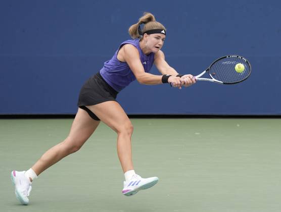 August 31,2024: Karolina Muchova (CZE) defeated Anastasia Potopova 6-4, 6-2, at the US Open being played at Billie Jean King National Tennis Center in Flushing, Queens, NY. Ã‚ CSM Flushing, Queens USA - ZUMAc04_ 20240831_zma_c04_102 Copyright: xGracexSchultzx