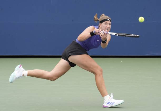 August 31,2024: Karolina Muchova (CZE) defeated Anastasia Potopova 6-4, 6-2, at the US Open being played at Billie Jean King National Tennis Center in Flushing, Queens, NY. Ã‚ CSM Flushing, Queens USA - ZUMAc04_ 20240831_zma_c04_108 Copyright: xGracexSchultzx