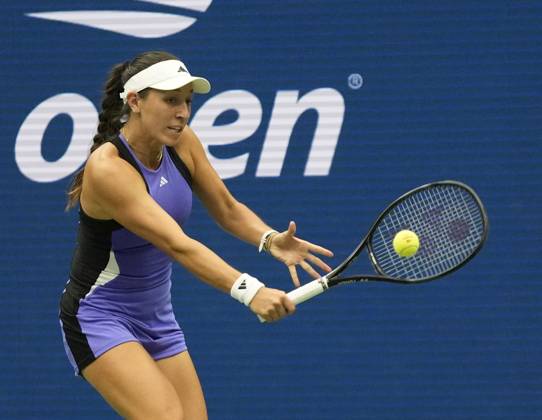 August 31,2024: Jessica Pegula (USA) defeated Jessica Maneiro (ESP) 6-3, 6-3, at the US Open being played at Billie Jean King National Tennis Center in Flushing, Queens, NY. Ã‚ CSM Flushing, Queens USA - ZUMAc04_ 20240831_zma_c04_151 Copyright: xGracexSchultzx