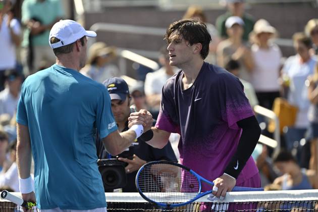 Tennis : Us Open 2024 - Jack Draper - Angleterre Tennis :Us Open 2024 - Usa - 31 08 2024 ChrysleneCaillaud Panoramic 