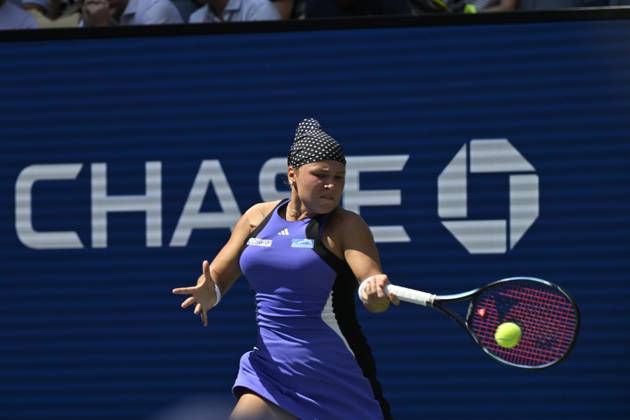 Tennis : Us Open 2024 - Diana Shnaider - Russe Tennis :Us Open 2024 - Usa - 31 08 2024 ChrysleneCaillaud Panoramic 