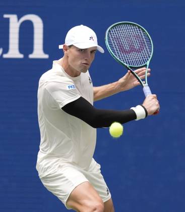August 31, 2024: Christopher O Connell (AUS) loses to Jannik Sinner (ITA) 6-1, 6-4, 6-2 at the US Open being played at Billie Jean King National Tennis Center in Flushing, Queens, NY, {USA} Ã‚ Cal Media Flushing, Queens USA - ZUMAc04_ 20240831_zma_c04_302 Copyright: xGracexSchultzx
