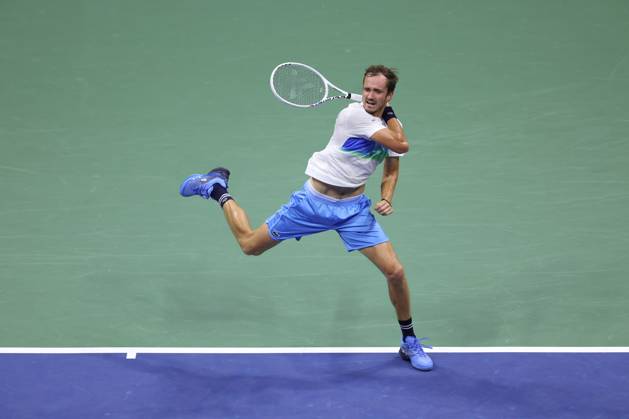 Daniil Medvedev (Rus) at the US Open 2024 TENNIS : US Open 2024 31 08 2024 AntoineCouvercelle Panoramic 