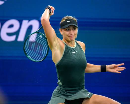 Paula Badosa (ESP) vs. Wafan Wang (CHN) during the 2024 US Open Tennis Championships at the USTA Billie Jean King National Tennis Center Featuring: Paula Badosa Where: Queens, New York, United States When: 01 Sep 2024 Credit: David Lobel INSTARimages EDITORIAL USE ONLY. NOT FOR USE BY NEWSPAPERS BASED IN THE UK. Copyright: xDavidxLobelx instar54084117