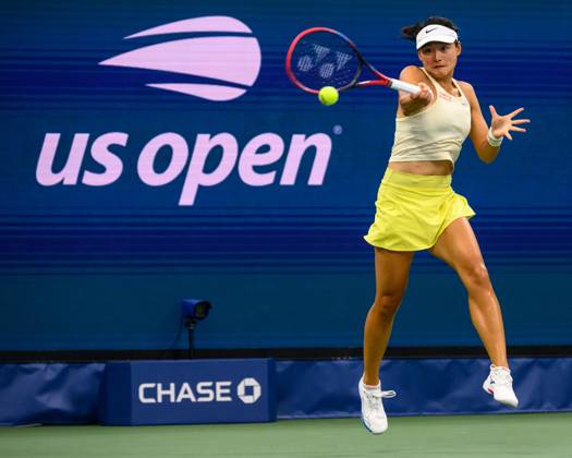 Paula Badosa (ESP) vs. Wafan Wang (CHN) during the 2024 US Open Tennis Championships at the USTA Billie Jean King National Tennis Center Featuring: Wafan Wang Where: Queens, New York, United States When: 01 Sep 2024 Credit: David Lobel INSTARimages EDITORIAL USE ONLY. NOT FOR USE BY NEWSPAPERS BASED IN THE UK. Copyright: xDavidxLobelx instar54084107