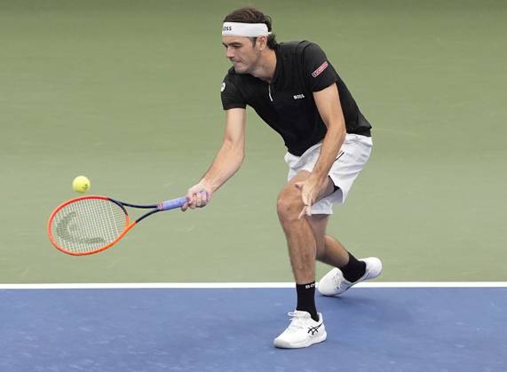September 1,2024: Taylor Fritz (USA) defeated Casper Ruud (NOR) 3-6, 6-4, 6-3, 6-2, at the US Open being played at Billie Jean King National Tennis Center in Flushing, Queens, NY. Ã‚ CSM Flushing, Queens USA - ZUMAc04_ 20240901_zma_c04_121 Copyright: xGracexSchultzx