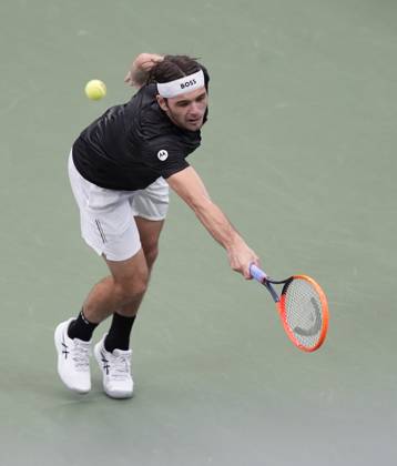September 1,2024: Taylor Fritz (USA) defeated Casper Ruud (NOR) 3-6, 6-4, 6-3, 6-2, at the US Open being played at Billie Jean King National Tennis Center in Flushing, Queens, NY. Ã‚ CSM Flushing, Queens USA - ZUMAc04_ 20240901_zma_c04_128 Copyright: xGracexSchultzx