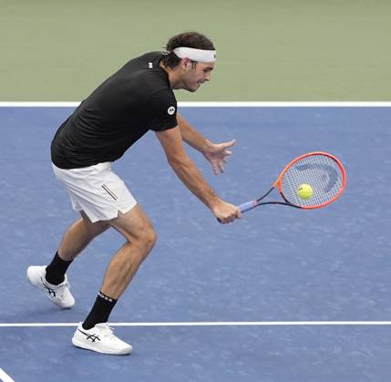 September 1,2024: Taylor Fritz (USA) defeated Casper Ruud (NOR) 3-6, 6-4, 6-3, 6-2, at the US Open being played at Billie Jean King National Tennis Center in Flushing, Queens, NY. Ã‚ CSM Flushing, Queens USA - ZUMAc04_ 20240901_zma_c04_130 Copyright: xGracexSchultzx