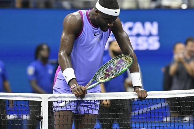 Tennis : Us Open 2024 - Frances Tiafoe - Usa Tennis :Us Open 2024 - Usa - 02 09 2024 ChrysleneCaillaud Panoramic 