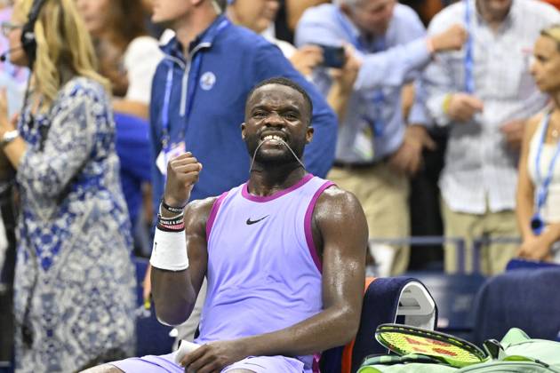 Tennis : Us Open 2024 - Frances Tiafoe - Usa Tennis :Us Open 2024 - Usa - 02 09 2024 ChrysleneCaillaud Panoramic 