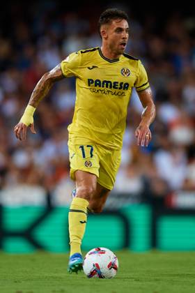 Valencia CF v Villarreal CF - La Liga EA Sports Kiko Femenia of Villarreal CF is in action during the LaLiga EA Sports match between Valencia CF and Villarreal CF at Mestalla stadium in Valencia, Spain, on August 31, 2024. Valencia Spain  Copyright: xDavidxAliagax originalFilename:aliaga-valencia240831_npXms