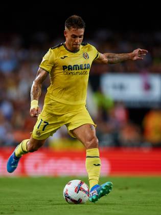 Valencia CF v Villarreal CF - La Liga EA Sports Kiko Femenia of Villarreal CF is in action during the LaLiga EA Sports match between Valencia CF and Villarreal CF at Mestalla stadium in Valencia, Spain, on August 31, 2024. Valencia Spain  Copyright: xDavidxAliagax originalFilename:aliaga-valencia240831_npxOg