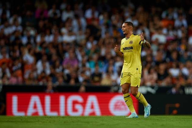 Valencia CF v Villarreal CF - La Liga EA Sports Yeremy Pino of Villarreal CF reacts during the LaLiga EA Sports match between Valencia CF and Villarreal CF at Mestalla stadium in Valencia, Spain, on August 31, 2024. Valencia Spain  Copyright: xDavidxAliagax originalFilename:aliaga-valencia240831_npWiS