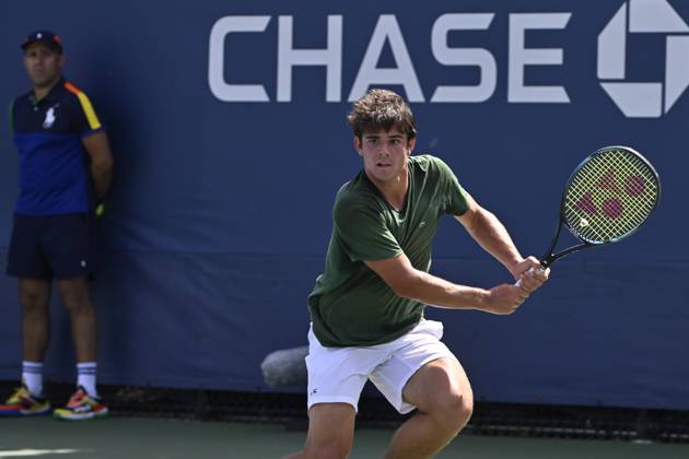 Tennis : Us Open 2024 - Thomas Faurel - France Tennis :Us Open 2024 - Usa - 02 09 2024 ChrysleneCaillaud Panoramic 