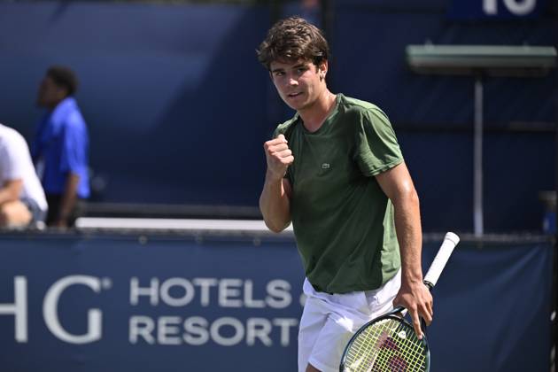 Tennis : Us Open 2024 - Thomas Faurel - France Tennis :Us Open 2024 - Usa - 02 09 2024 ChrysleneCaillaud Panoramic 