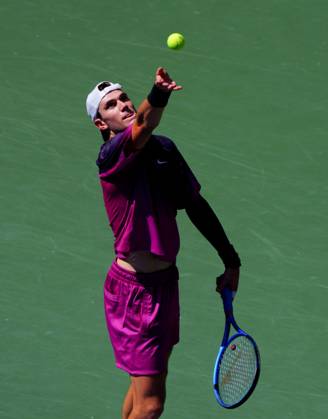 Jack Draper in fourth round action US Open Championships 2024, Day Eight, Flushing Meadows, New York, USA - 02 Sep 2024  Copyright: xJavierxGarcia Shutterstockx 14686680ai