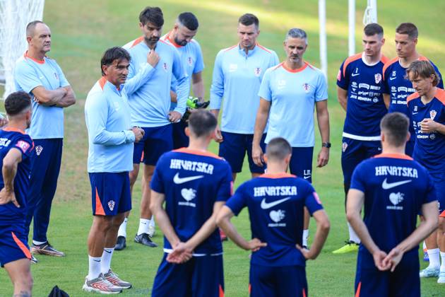 Fußball, Nationalteam Kroatien Training Croatia National Football Team: Training session Head Coach of Croatia Zlatko Dalic during training session of Croatia national football team at Hitrec Kacian Stadium in Zagreb, Croatia, on September 2, 2024.  SlavkoxMidzor PIXSELL