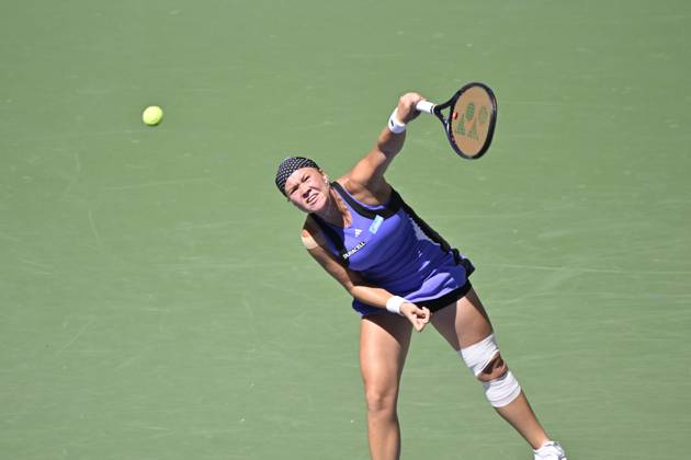 Tennis : Us Open 2024 - Shnaider Diana - Russie Tennis :Us Open 2024 - Usa - 02 09 2024 ChrysleneCaillaud Panoramic 