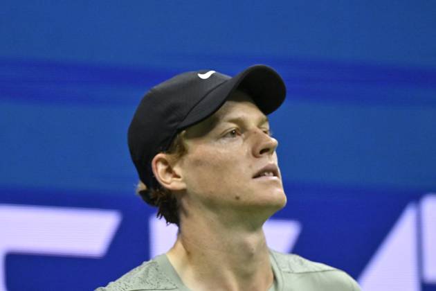 Tennis : Us Open 2024 - Jannik Sinner - Italie Tennis :Us Open 2024 - Usa - 02 09 2024 ChrysleneCaillaud Panoramic 