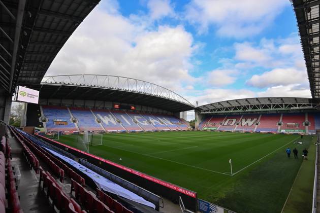 Bristol Street Motors Trophy Wigan Athletic v Morecambe A general view of the DW Stadium ahead of the Bristol Street Motors Trophy match Wigan Athletic vs Morecambe at DW Stadium, Wigan, United Kingdom, 3rd September 2024 (Photo by Cody Froggatt News Images) Wigan DW Stadium Greater Manchester United, ManU Kingdom Copyright: xCodyxFroggatt NewsxImagesx