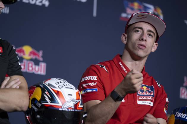 ACOSTA Pedro (spa), Tech3 GasGas Factory Racing, GasGas RC16, portrait during the 2024 MotoGP Gran Premio Red Bull di San Marino e della Riviera di Rimini, 2024 MotoGP Misano Grand Prix, on Misano World Circuit Marco Simoncelli, from September 6 to September 8, 2024 in San Marin - MOTO - MOTO GP - MISANO GRAND PRIX 2024 DPPI Panoramic _TIN6272