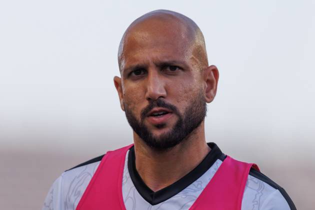 Neto seen during Liga Portugal game between teams of SC Farense and Sporting CP at Estadio Algarve (Maciej Rogowski) Faro Estadio Algarve Portugal Copyright: xMaciejxRogowskix farensesporting2425-09