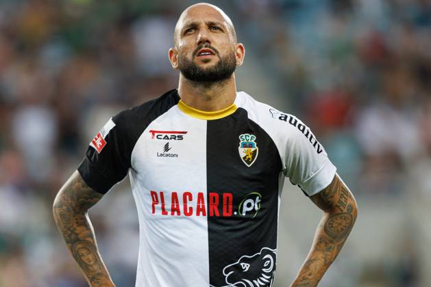 Neto seen during Liga Portugal game between teams of SC Farense and Sporting CP at Estadio Algarve (Maciej Rogowski) Faro Estadio Algarve Portugal Copyright: xMaciejxRogowskix farensesporting2425-49