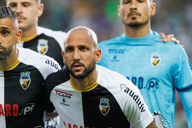 Neto seen during Liga Portugal game between teams of SC Farense and Sporting CP at Estadio Algarve (Maciej Rogowski) Faro Estadio Algarve Portugal Copyright: xMaciejxRogowskix farensesporting2425-52