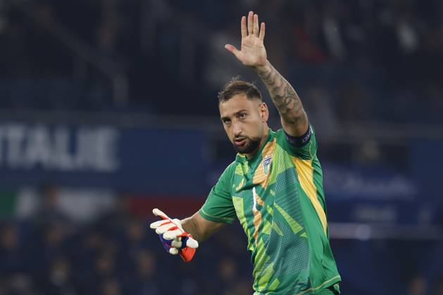 September 6, 2024, Paris, Paris, France: Gianluigi DONNARUMMA (GK) of ITALY in action during the UEFA Nationâ€⠢s League match between France and Italy at the Parc des Princes Stadium - on September 6 2024.Paris - France Paris France - ZUMAb253 20240906_zsp_b253_011 Copyright: xLoicxBaratouxx