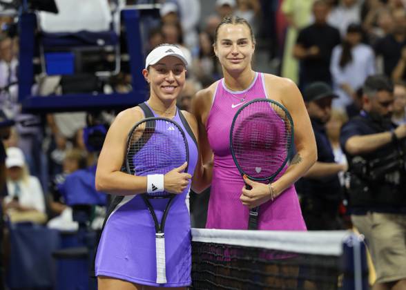 Tennis, US Open, Frauen, Finale, Aryna Sabalenka - Jessica Pegula