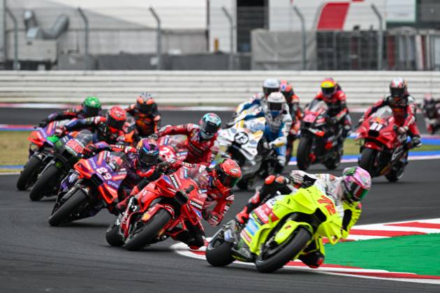 - MotoGP - GP15 - Gran Premio Red Bull di San Marino e della Riviera di Rimini - Race Francesco Bagnaia Italian Ducati Lenovo Team Ducati during GP15 - Gran Premio Red Bull di San Marino e della Riviera di Rimini - Race, MotoGP World Championship, WM, Weltmeisterschaft in Misano Adriatico, Italy, September 08 2024 Misano Adriatico Italy Copyright: xIPAxSport ABACAx