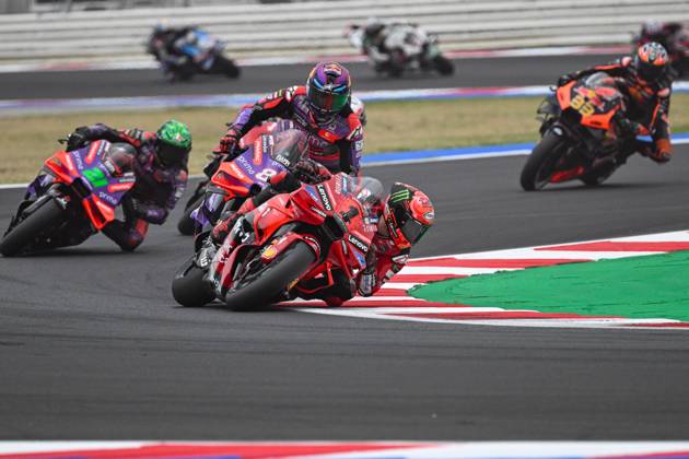 - MotoGP - GP15 - Gran Premio Red Bull di San Marino e della Riviera di Rimini - Race Francesco Bagnaia Italian Ducati Lenovo Team Ducati during GP15 - Gran Premio Red Bull di San Marino e della Riviera di Rimini - Race, MotoGP World Championship, WM, Weltmeisterschaft in Misano Adriatico, Italy, September 08 2024 Misano Adriatico Italy Copyright: xIPAxSport ABACAx