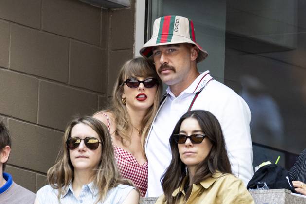 Tennis, US Open, Männer, Finale, Taylor Swift und Travis Kelce auf der Tribüne