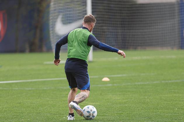 San Lorenzo Unveils New Signing Iker Muniain Iker Muniain trains during his presentation day as a new player of San Lorenzo de Almagro at Estadio Pedro Bidegain in Buenos Aires, Argentina, on September 9, 2024. Ciudad Autonoma de Buenos Aires Argentina Copyright: xDaianaxPanzax originalFilename:panza-notitle240909_npaUO