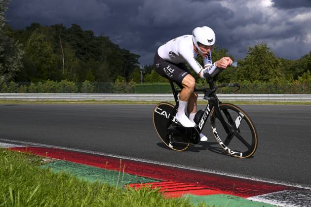 Cycling, European Road Cycling Championships in Limburg, men, individual time trial