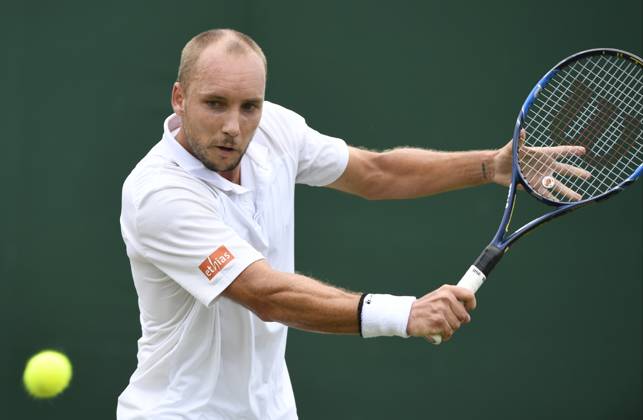 The Championships Wimbledon 2017 - Day Two LONDON, UNITED KINGDOM - JULY 04 : Steve Darcis of Belgium pictured during his first match at the championships Wimbledon 2017 vs Richardas Berankis (LTU) (USA) July 04, 2017 in London, United Kingdom , 4 07 2017 London United Kingdom  Copyright: xPhilippexCrochetx 10652229-011
