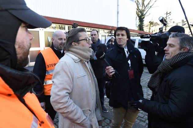 RSC Anderlecht v Mouscron : Jupiler Pro League BRUSSELS, BELGIUM - FEBRUARY 25 : Marc Coucke new president of RSC Anderlecht during his arrival at the stadium for the Jupiler Pro League match between RSC Anderlecht and Excelsior Mouscron at the Constant Vanden Stock stadium on February 25, 2018 in Brussels, Belgium, 25 02 2018 Brussels Belgium Copyright: xPhilippexCrochetx 10696969-032
