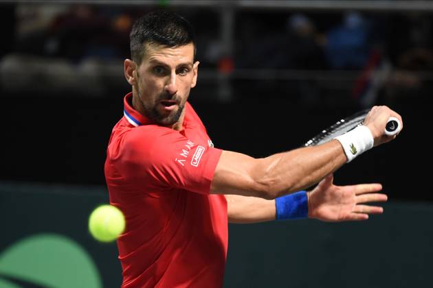 DAVIS CUP DAVIS CUP SERBIA vs GREECE NOVAK DJOKOVIC Beograd, 14.09.2024. foto: Nebojsa Parausic Tenis, Srbija, Grcka Belgrade Hala Aleksandar Nikolic Serbia Copyright: xNebojsaxParausicx xMNxPressx
