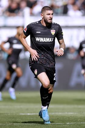 CHABOT Julian Team VfB Stuttgart DFL Bundesliga Season 2024 2025 Match Borussia Moenchengladbach VfB Stuttgart 1 3 on 14 09 2024 in Moenchengladbach Copyright: xLacixPerenyix