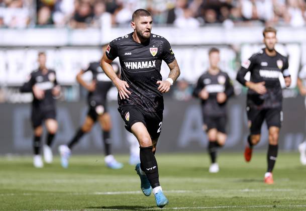 CHABOT Julian Team VfB Stuttgart DFL Bundesliga Season 2024 2025 Match Borussia Moenchengladbach VfB Stuttgart 1 3 on 14 09 2024 in Moenchengladbach Copyright: xLacixPerenyix