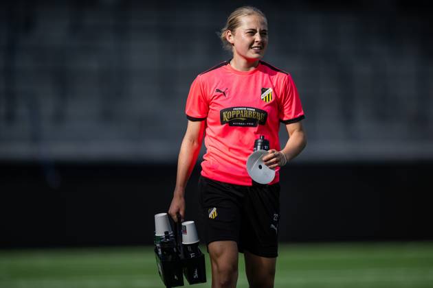 240917 Paulina Nyström during a training session with Häcken on September 17, 2024 in Gothenburg Photo Mathias Bergeld BILDBYRAN kod MB MB0963 fotboll football soccer fotball champions league träning practice training häcken dam bbeng Copyright: MATHIASxBERGELD BB240917MB016