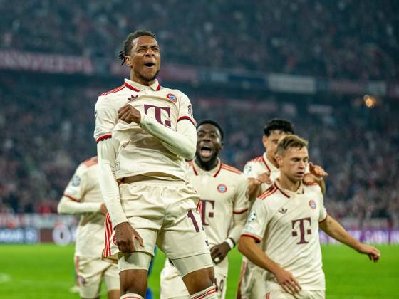 Goal for 3 0 by Michael Olise FC Bayern Muenchen, 17 , GER, FC Bayern Muenchen vs GNK Dinamo Zagreb, Football, Champions League, Matchday 1, Season 2024 2025, 17 09 2024, Eibner Pressefoto Sascha Walther GER, FC Bayern Muenchen vs GNK Dinamo Zagreb, Football, Champions League, Matchday 1, Season 2024 2025, 17 09 2024 Muenchen Copyright: xEibner-Pressefotox EP_EER