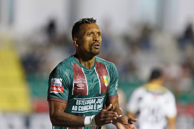 Luis Nani seen during Liga Portugal game between teams of CF Estrela Amadora and Boavista FC at Estadio Jose Gomes (Maciej Rogowski) Amadora Estadio Jose Gomes Portugal Copyright: xMaciejxRogowskix estrela-boavista-24-25-052