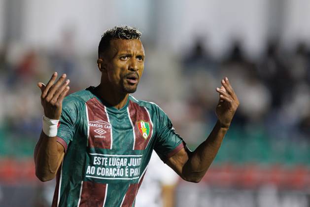 Luis Nani seen during Liga Portugal game between teams of CF Estrela Amadora and Boavista FC at Estadio Jose Gomes (Maciej Rogowski) Amadora Estadio Jose Gomes Portugal Copyright: xMaciejxRogowskix estrela-boavista-24-25-053