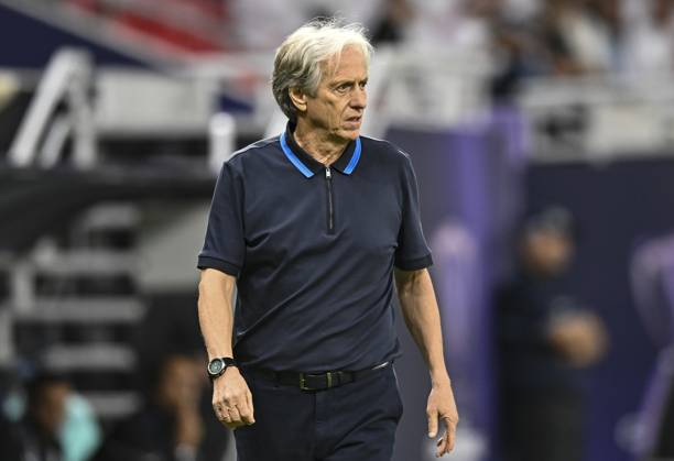 AFC CHAMPIONS LEAGUE ELITE, AL RAYYAN FC V AL-HILAL SFC Al Hilal SFC head coach, Jorge Jesus reacts during the AFC Champions League elite west football match between Qatar s Al Rayyan SC and Saudi Arabia s Al-Hilal SFC at Ahmad Bin Ali Stadium in Al Rayyan, Qatar on September 17, 2024. DOHA Qatar Copyright: xNOUSHADx