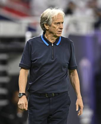 AFC CHAMPIONS LEAGUE ELITE, AL RAYYAN FC V AL-HILAL SFC Al Hilal SFC head coach, Jorge Jesus reacts during the AFC Champions League elite west football match between Qatar s Al Rayyan SC and Saudi Arabia s Al-Hilal SFC at Ahmad Bin Ali Stadium in Al Rayyan, Qatar on September 17, 2024. DOHA Qatar Copyright: xNOUSHADx