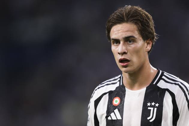 Juventus FC v PSV Eindhoven - UEFA Champions League Kenan Yildiz of Juventus FC looks on during the UEFA Champions League football match between Juventus FC and PSV Eindhoven. Turin Italy Copyright: xNicolòxCampox