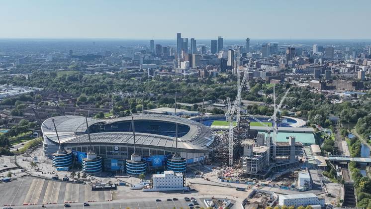 UEFA Champions League league stage Manchester City v Inter Milan during the UEFA Champions League league stage match Manchester City vs Inter Milan at Etihad Stadium, Manchester, United Kingdom, 18th September 2024 (Photo by Mark Cosgrove News Images) Manchester Etihad Stadium Manchester United, ManU Kingdom Copyright: xMarkxCosgrove NewsxImagesx
